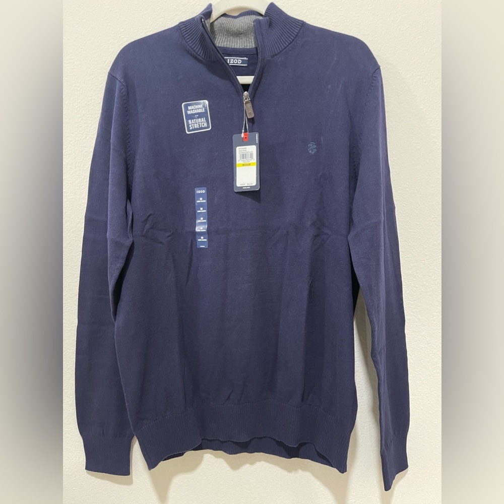 Izod half zip men’s
